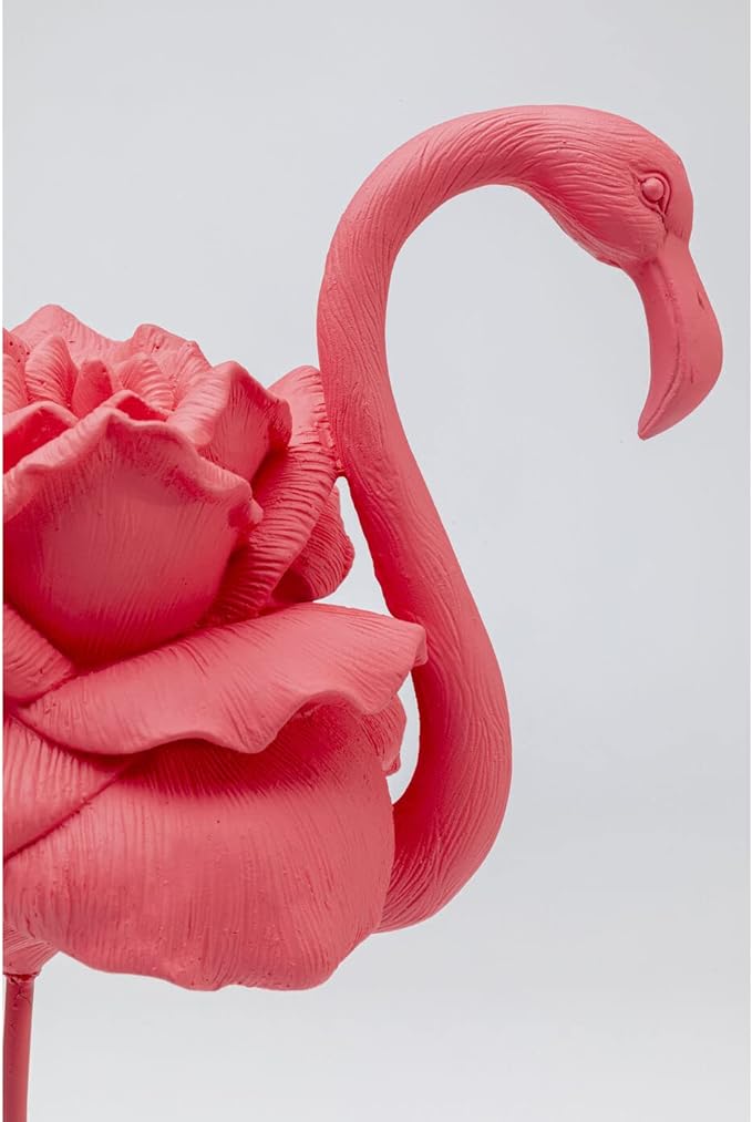 Deco Figurine Rose Flamingo Pink 63cm