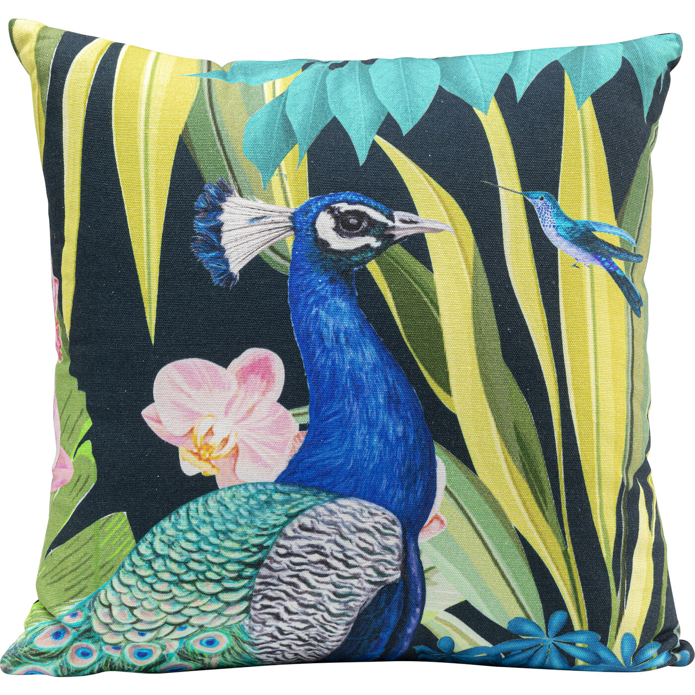 Cushion Floral Peacock 40x40cm