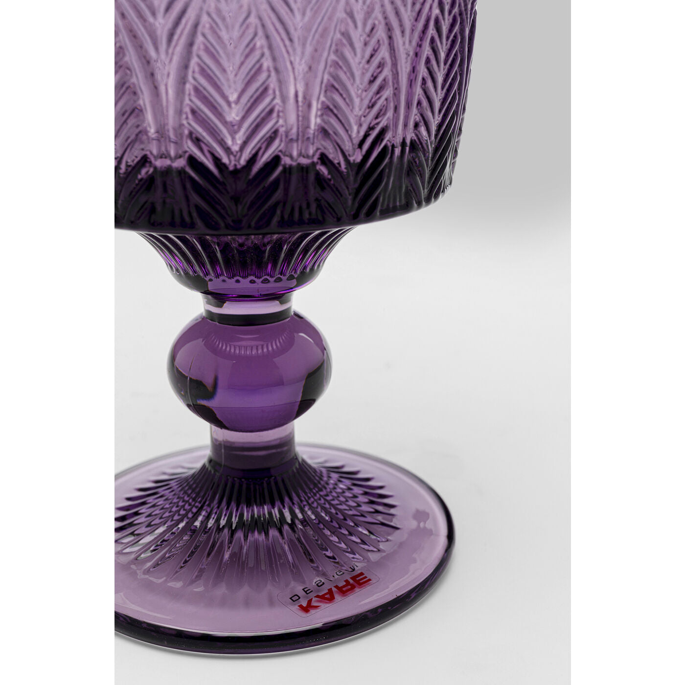 Wine Glass Fogli Purple