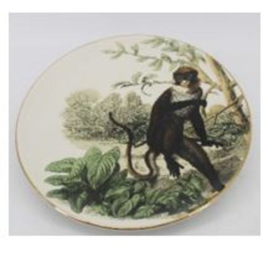 Plate Monkey Dance Ø23cm