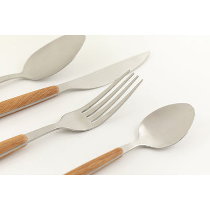 Cutlery Paris Nature Silver Matt (16/part)