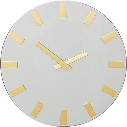 Wall Clock Balu Silver Ø30cm