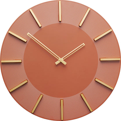 Wall Clock Charlie Red Ø50cm