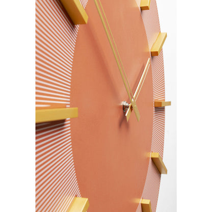 Wall Clock Charlie Red Ø50cm