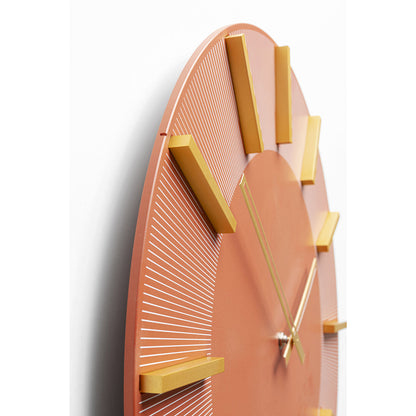 Wall Clock Charlie Red Ø50cm