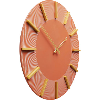 Wall Clock Charlie Red Ø50cm