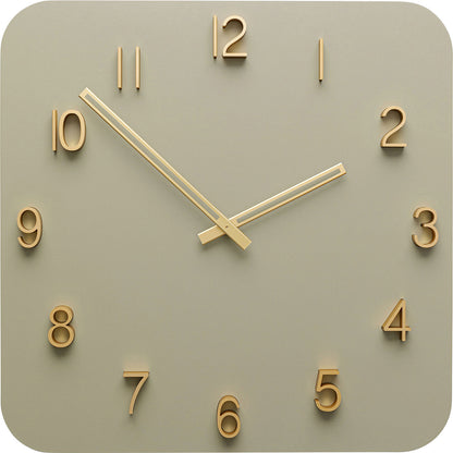 Wall Clock Hudson Bay Green 40x40cm