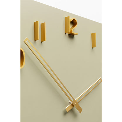 Wall Clock Hudson Bay Green 40x40cm