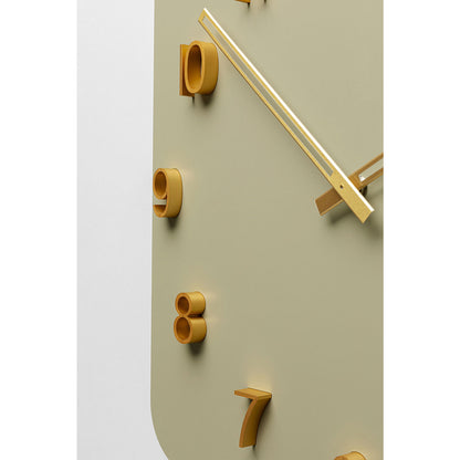 Wall Clock Hudson Bay Green 40x40cm