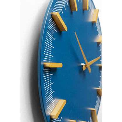 Wall Clock John Blue Ø40cm