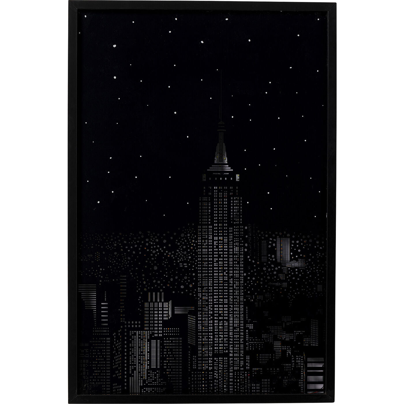 Framed Picture Ny Nights