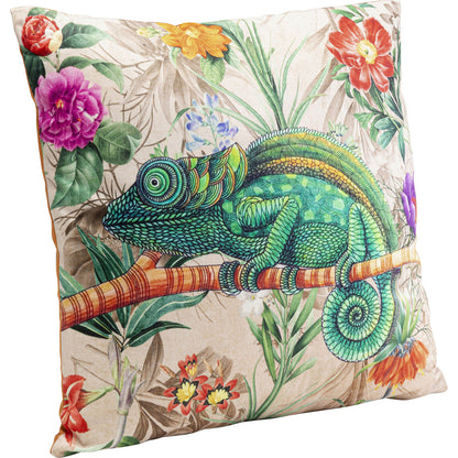 Cushion Jungle Chameleon 43x43cm