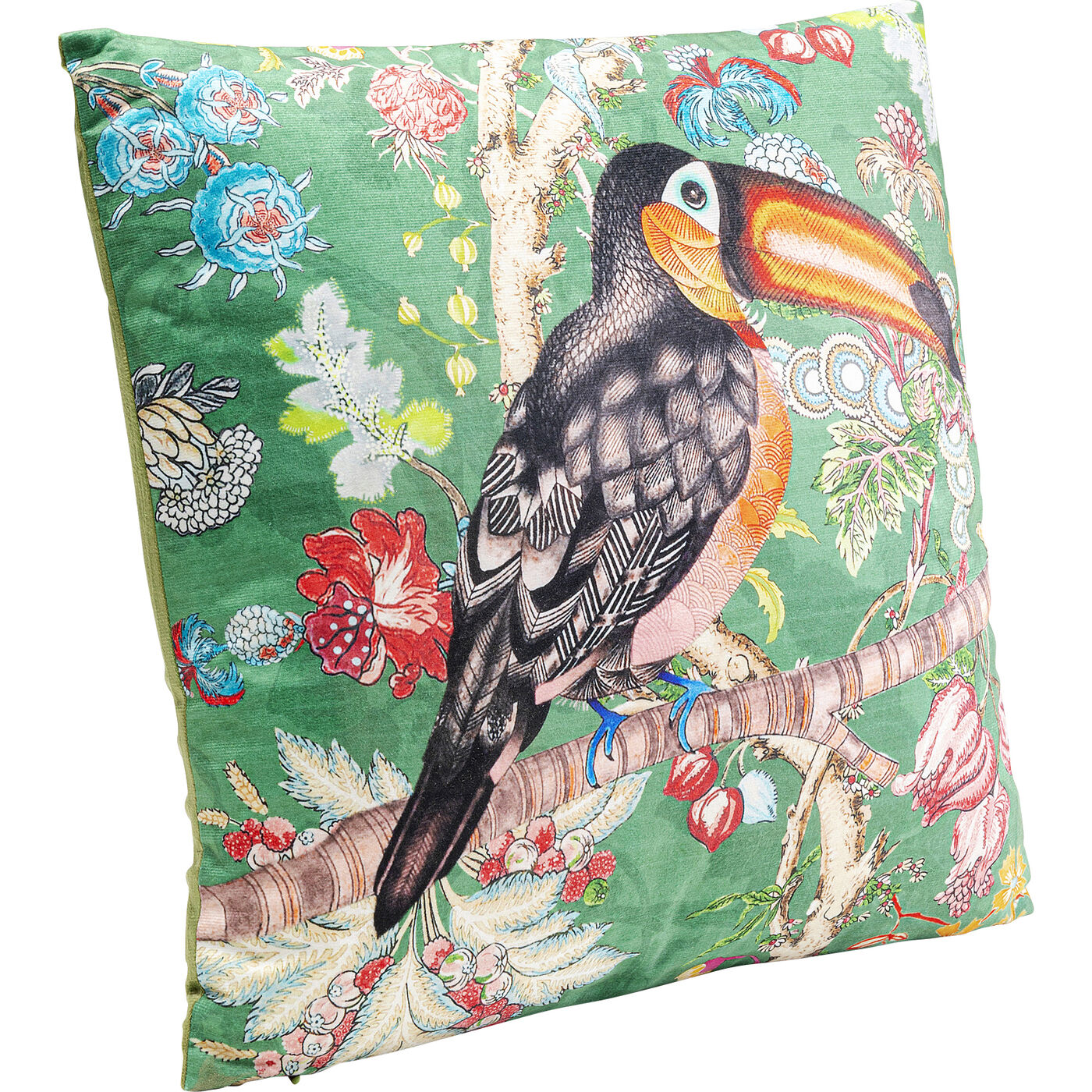 Cushion Jungle Toucan 43x43cm