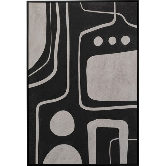 Canvas Picture Artistic Blacky 70x110cm