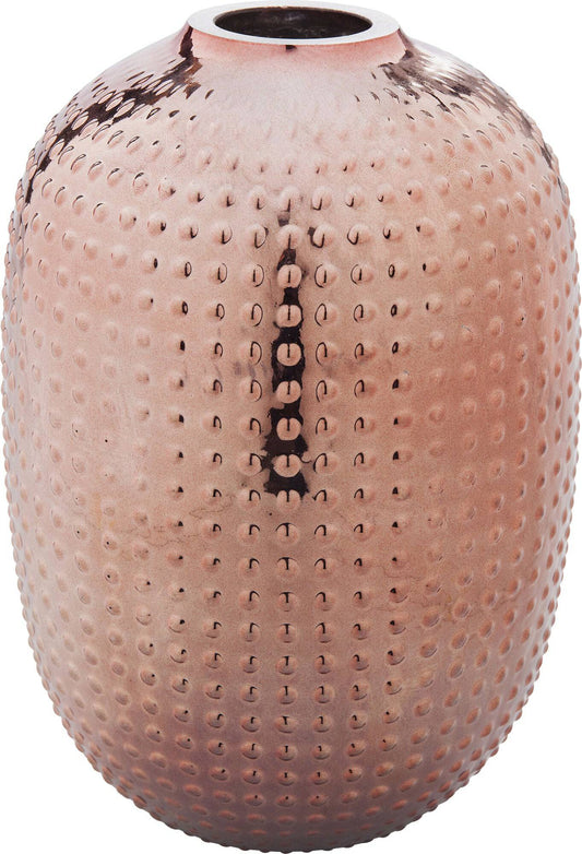 Copper Rosé Glass Vase