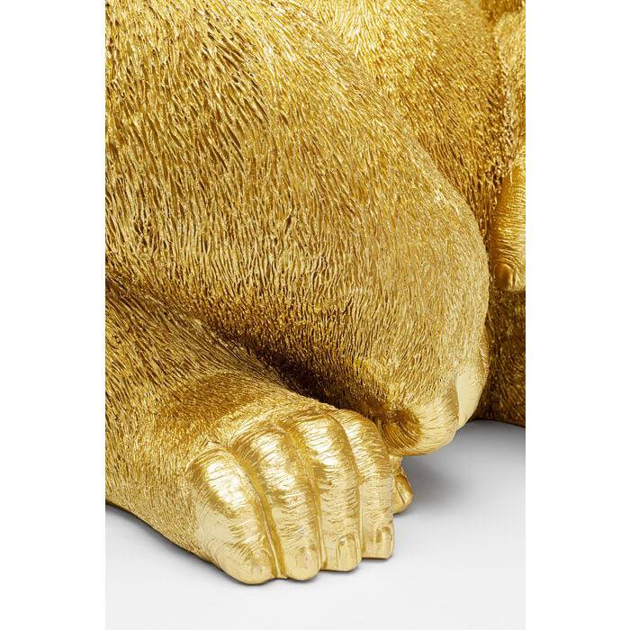 Gold Gorilla Figurine