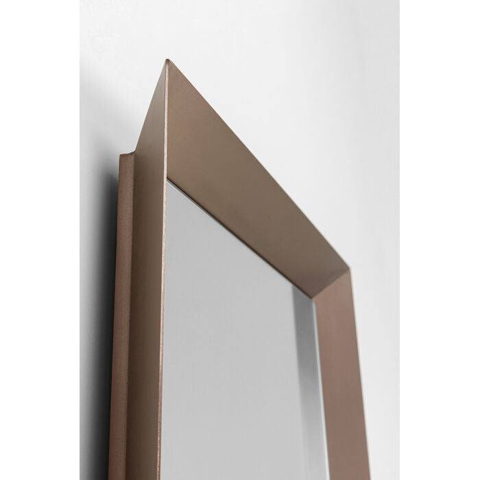 Wall Mirror Arezzo Coffee Trapez 65(45)x160cm