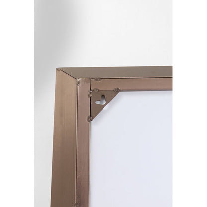 Wall Mirror Arezzo Coffee Trapez 65(45)x160cm