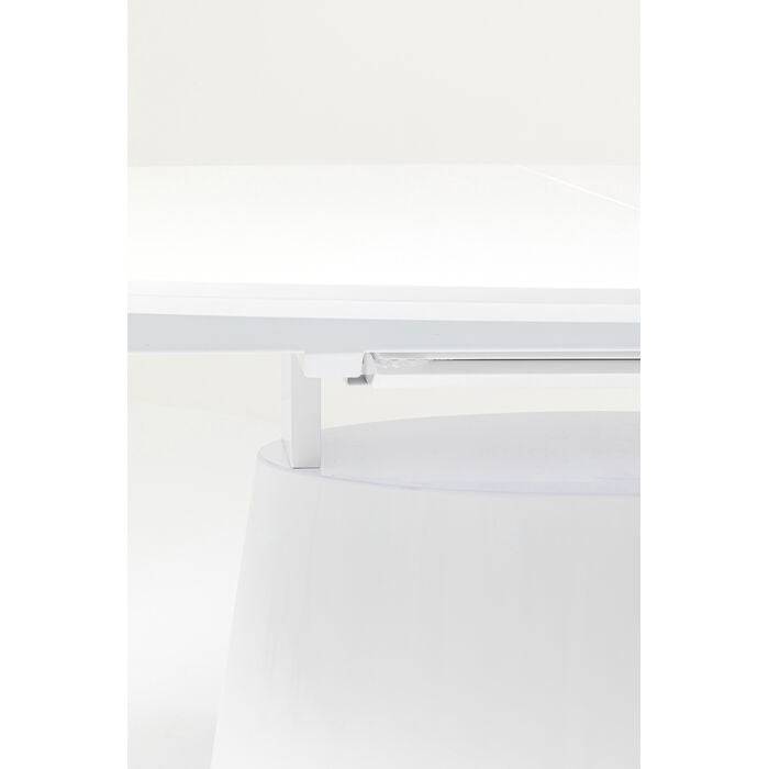 Extension Table Benvenuto White 200(50)x110cm - JULIA VENCE STORE