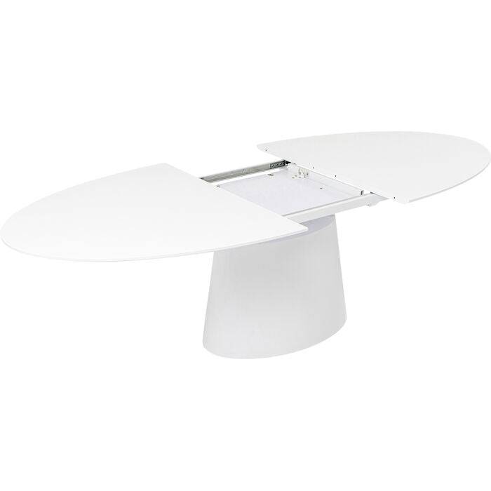 Extension Table Benvenuto White 200(50)x110cm - JULIA VENCE STORE