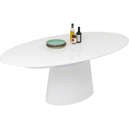 Extension Table Benvenuto White 200(50)x110cm - JULIA VENCE STORE