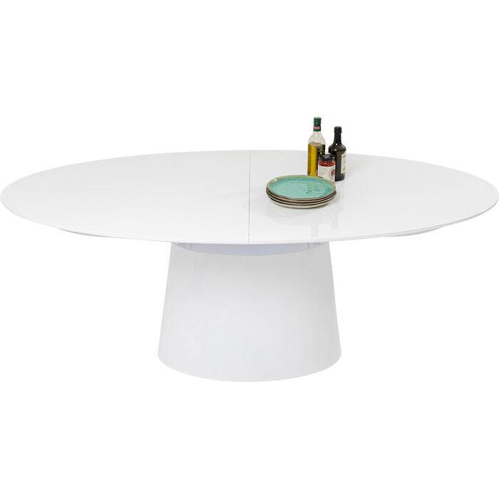 Extension Table Benvenuto White 200(50)x110cm - JULIA VENCE STORE