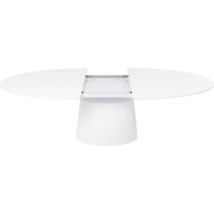 Extension Table Benvenuto White 200(50)x110cm - JULIA VENCE STORE