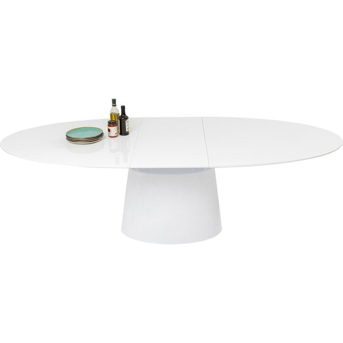 Extension Table Benvenuto White 200(50)x110cm - JULIA VENCE STORE