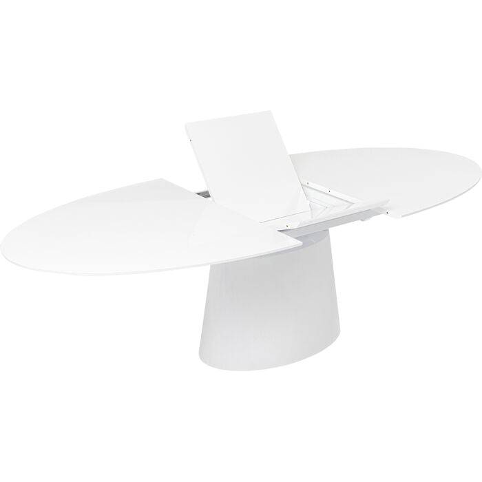 Extension Table Benvenuto White 200(50)x110cm - JULIA VENCE STORE