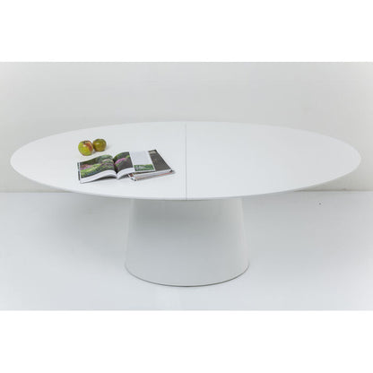 Extension Table Benvenuto White 200(50)x110cm - JULIA VENCE STORE