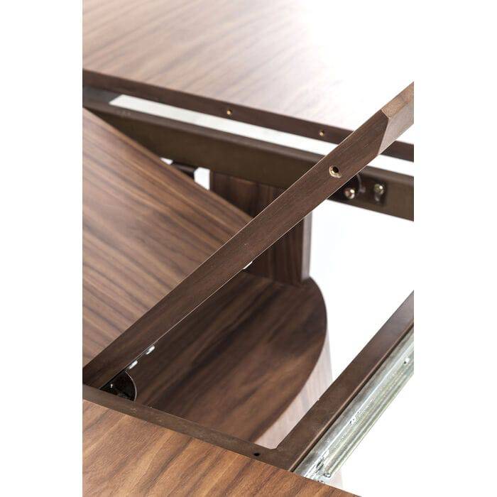 Extension Table Benvenuto Walnut 200(50)x110cm - JULIA VENCE STORE