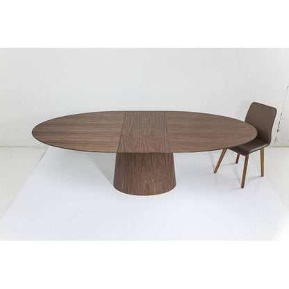 Extension Table Benvenuto Walnut 200(50)x110cm - JULIA VENCE STORE