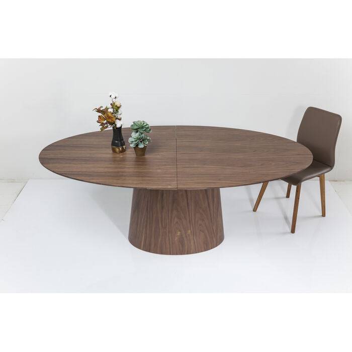 Extension Table Benvenuto Walnut 200(50)x110cm - JULIA VENCE STORE