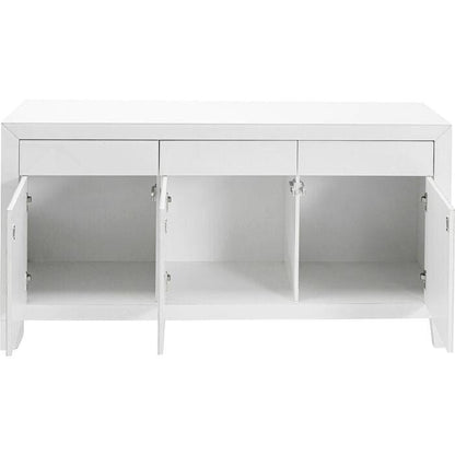 Sideboard Luxury Push White - JULIA VENCE STORE