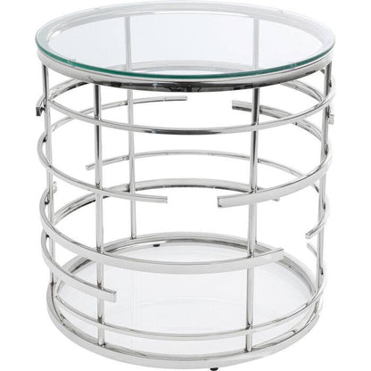 Silver Side Table