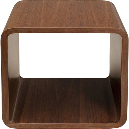 Lounge Cube MDF Walnut