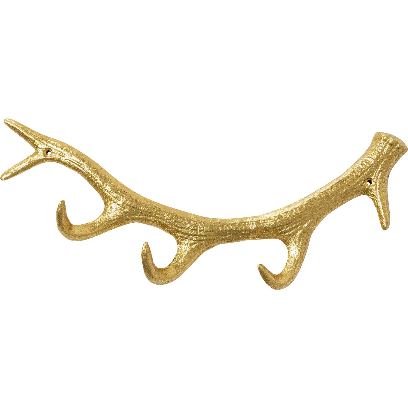 Coat Rack Antler Gold 35cm