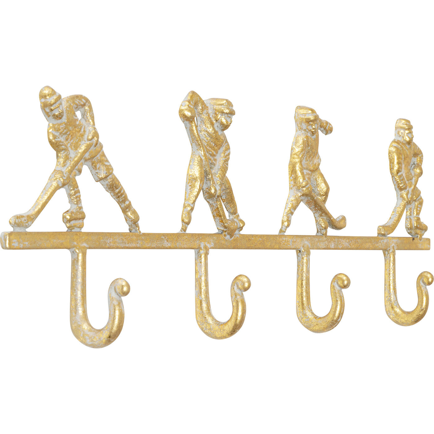 Coat Rack Ice Hockey Gold 48cm