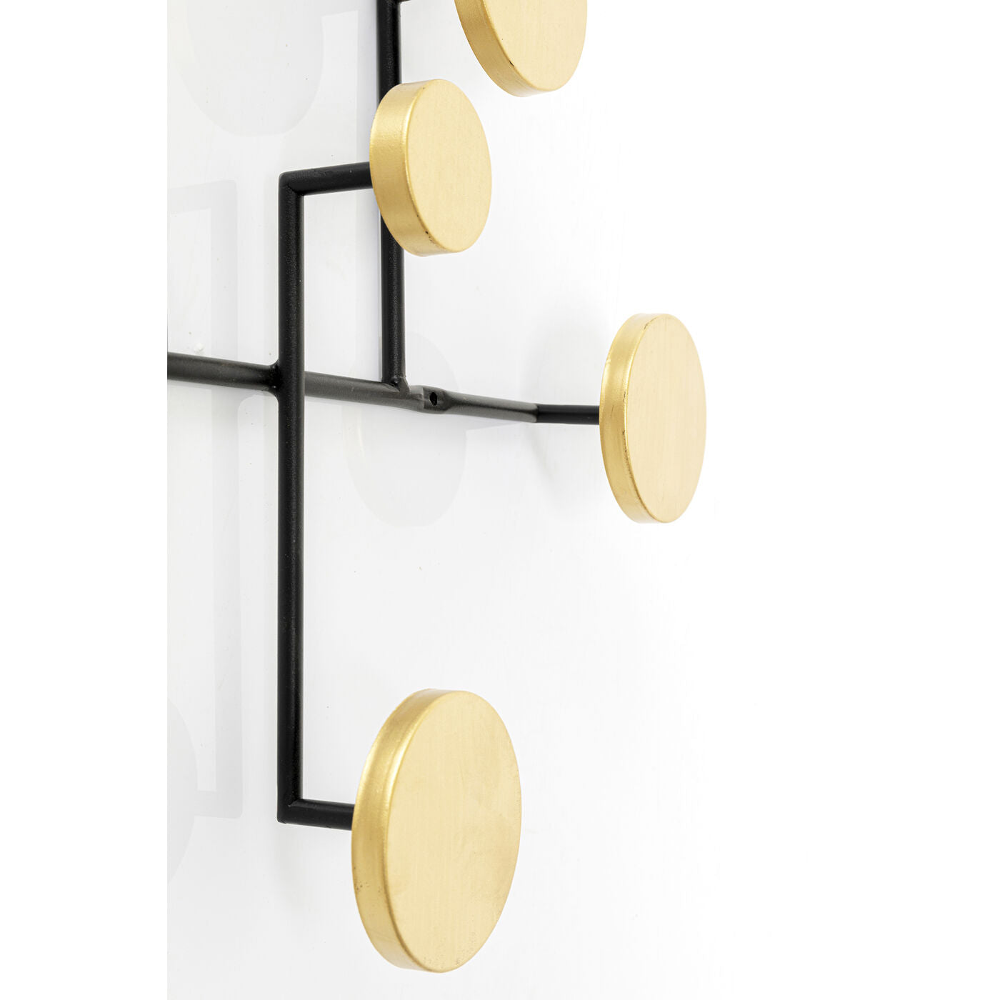 Coat Rack Art Circles 79cm