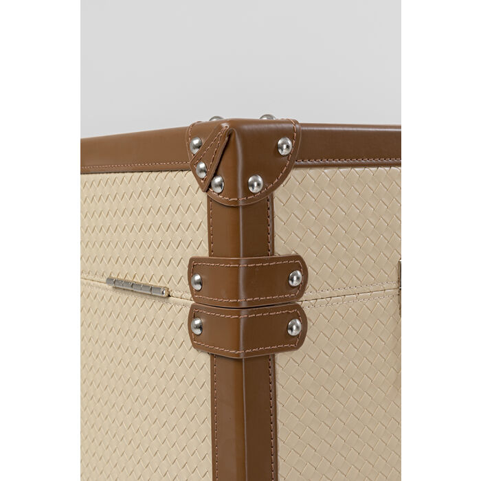 Wardrobe Trunk Venezia Cream