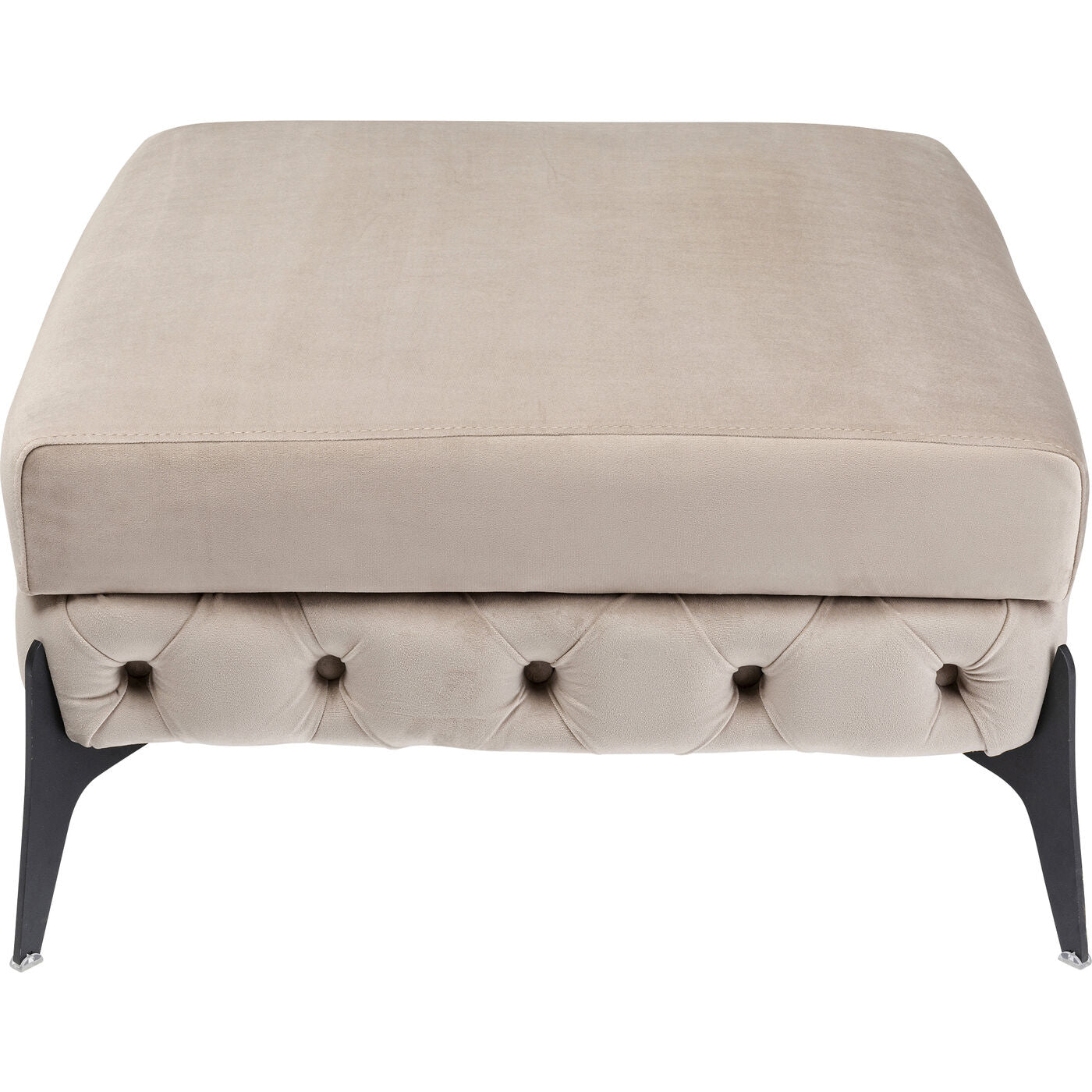 Stool Bellissima Velvet Taupe 80cm