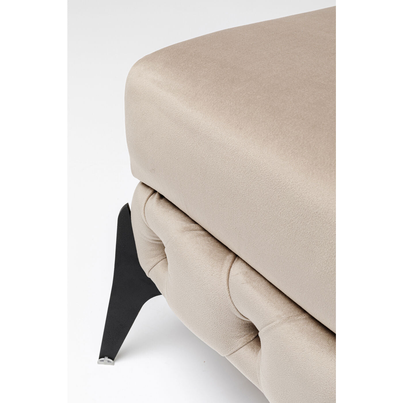 Stool Bellissima Velvet Taupe 80cm