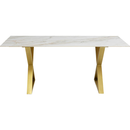 Table Eternity Ceramic Cross Brass