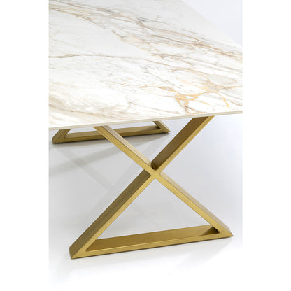 Table Eternity Ceramic Cross Brass