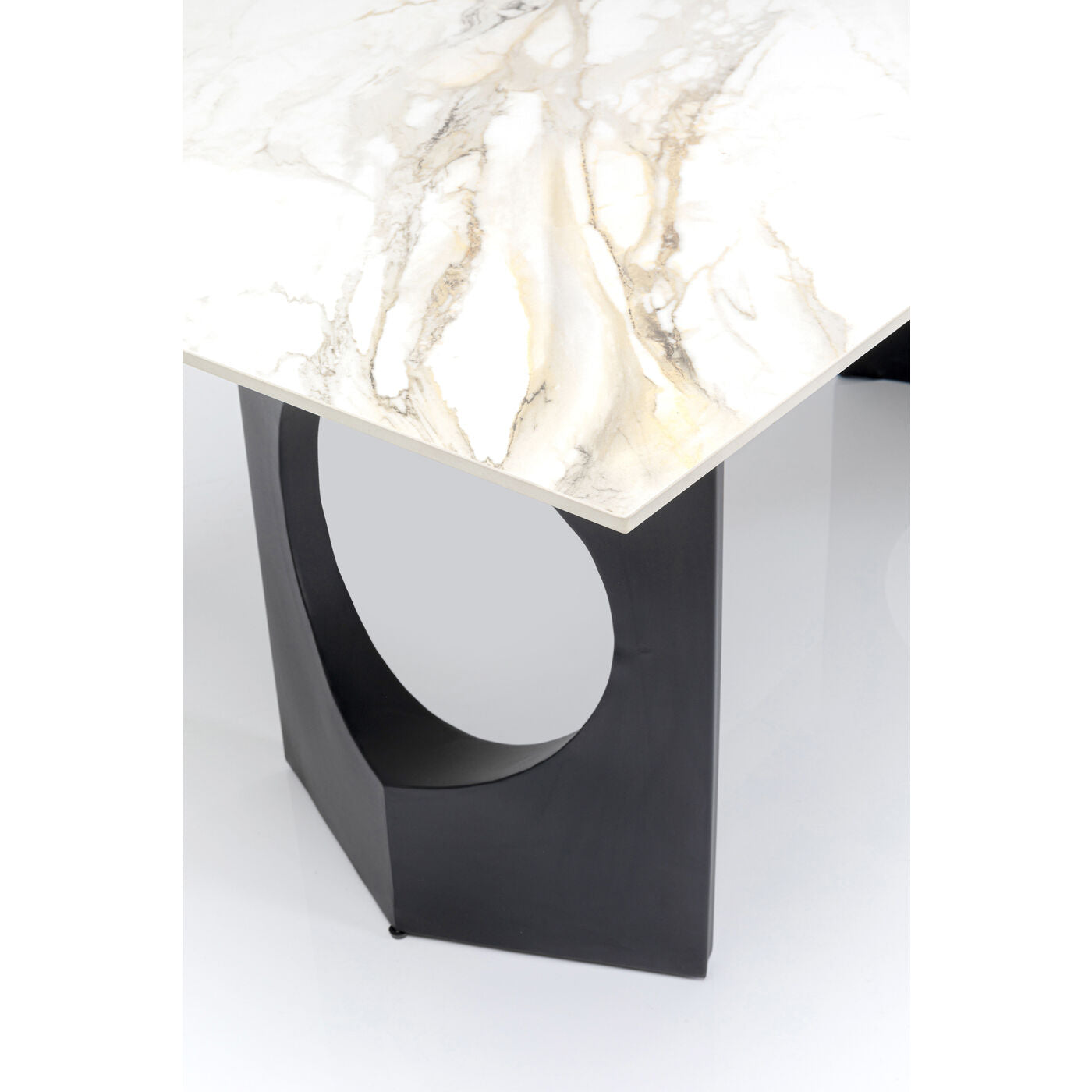 Table Eternity Oho Black Ceramic 180x90cm