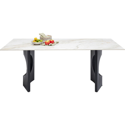 Table Eternity Oho Black Ceramic 180x90cm