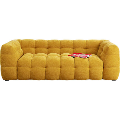 Sofa 3-Seater Salamanca Yellow 240cm