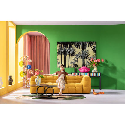 Sofa 3-Seater Salamanca Yellow 240cm