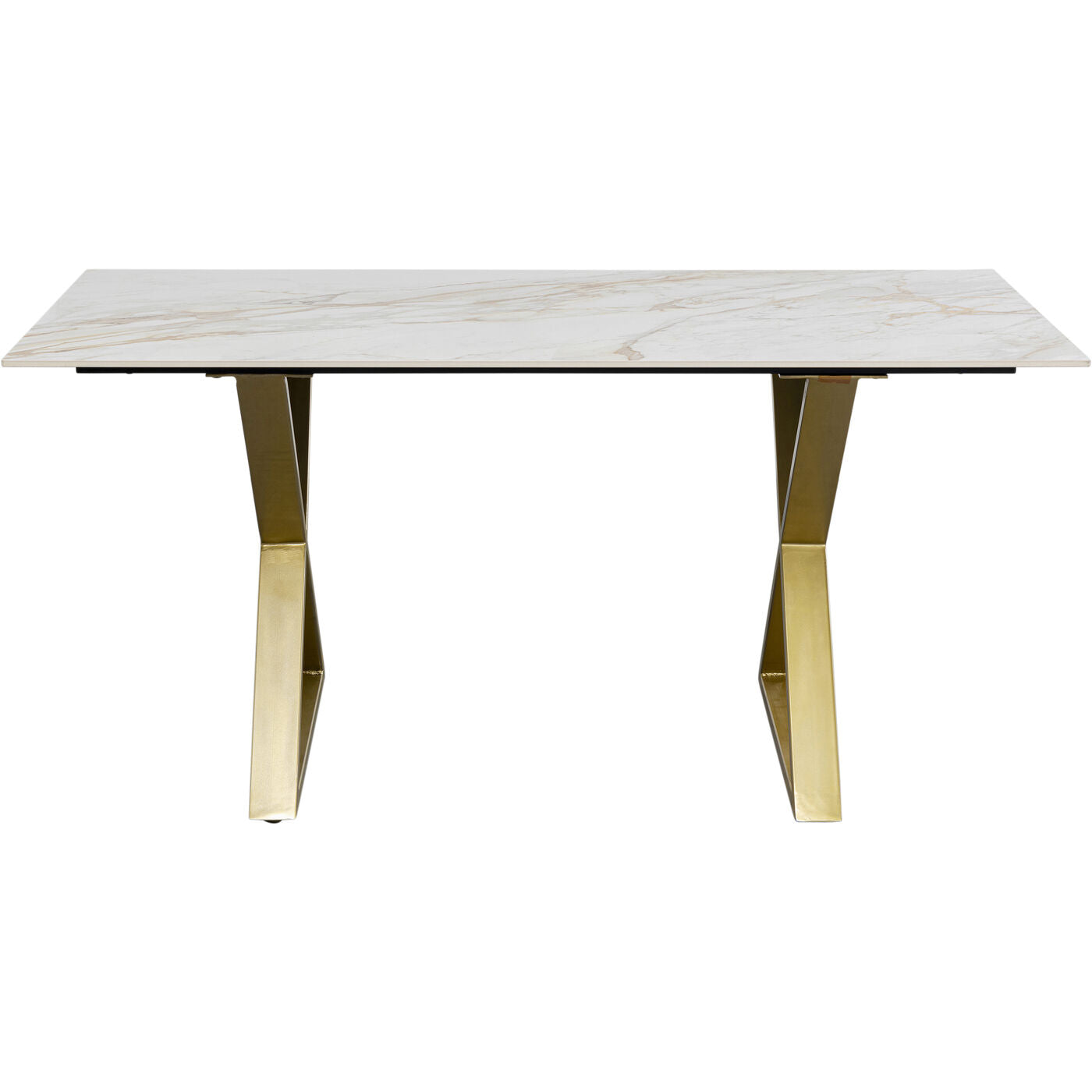 Table Eternity Cross Brass160x80cm