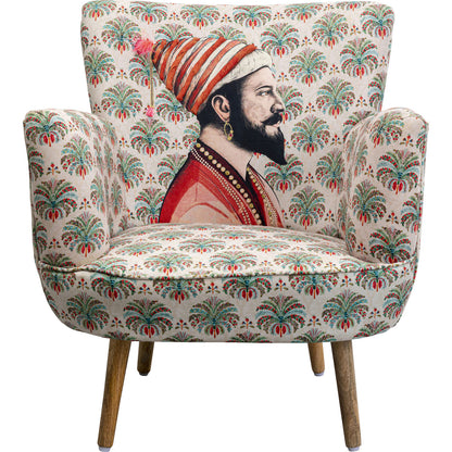 Hand-Carved Maharaja Arm Chair